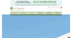 Desktop Screenshot of bbbegonia.com