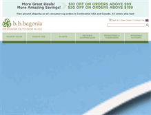 Tablet Screenshot of bbbegonia.com